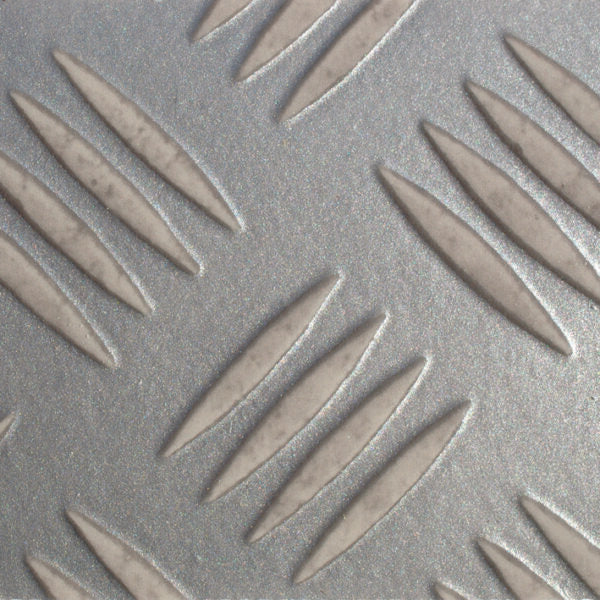 Plancher technique  (ht 12 cm) avec sol pvc - imitation métal